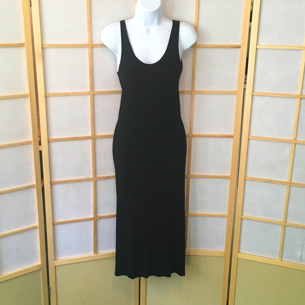 Enza Costa Tank Dimension Dress Silk Blend